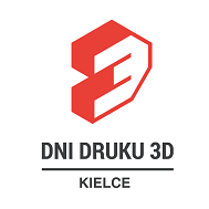 Tu jest logo Dni Druku 3D, największej i najstarszej imprezy w Europie Środkowo Wschodniej dotyczącej druku 3d i skanowania 3d